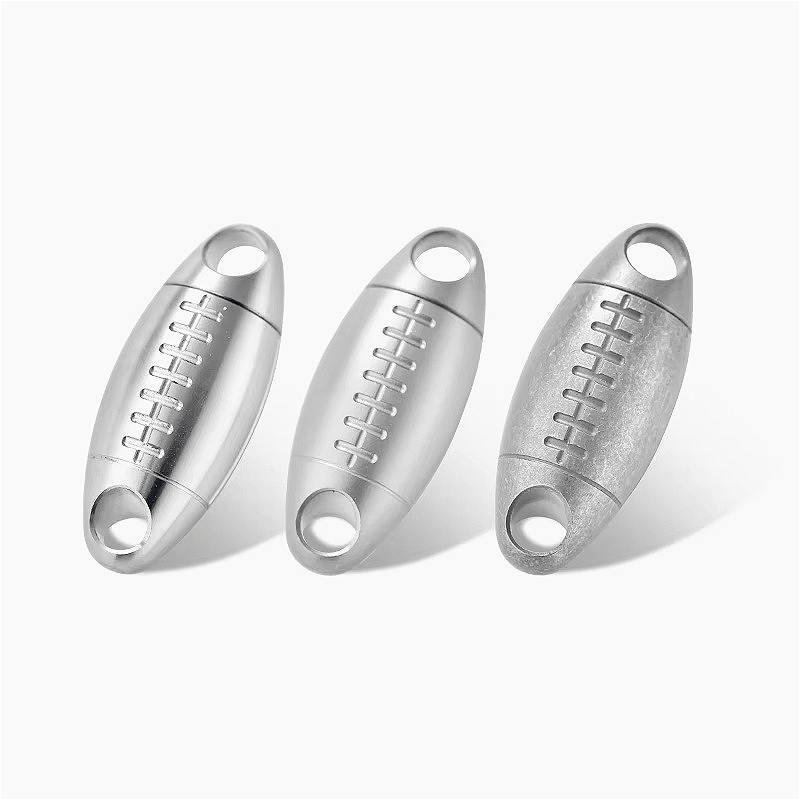 Edc Carry Accessories - Titanium Rugby Shape Keychain High Hardness