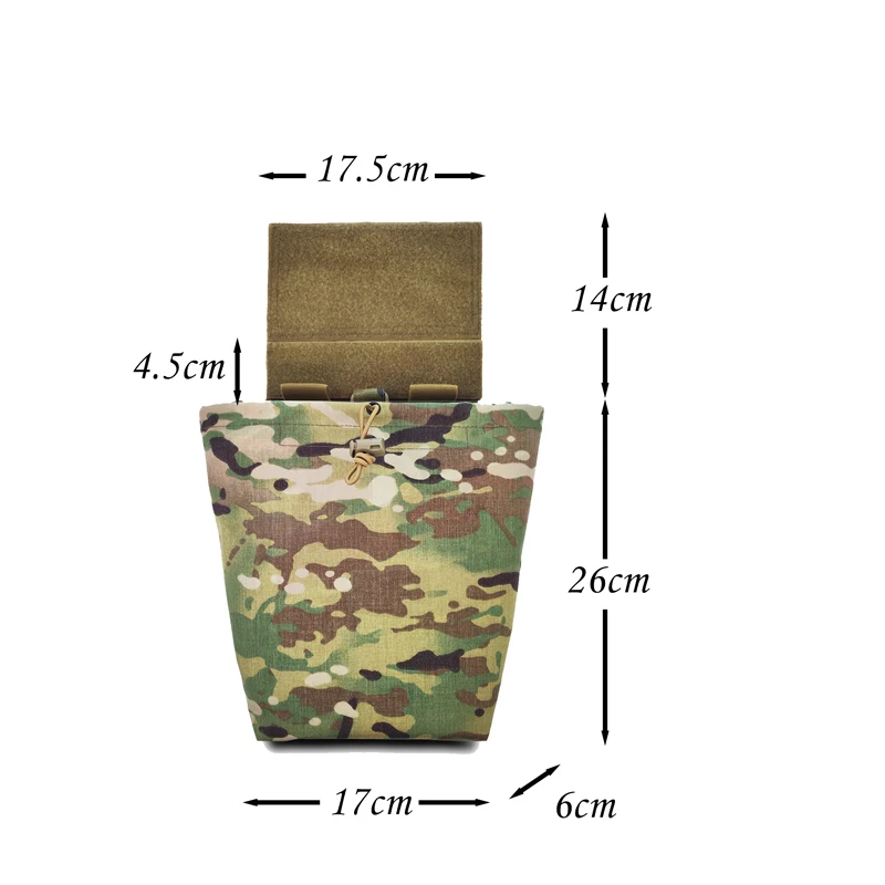 Tactical Foldable Pouch Airsof - Edc Deep Carry ulasan dan harga