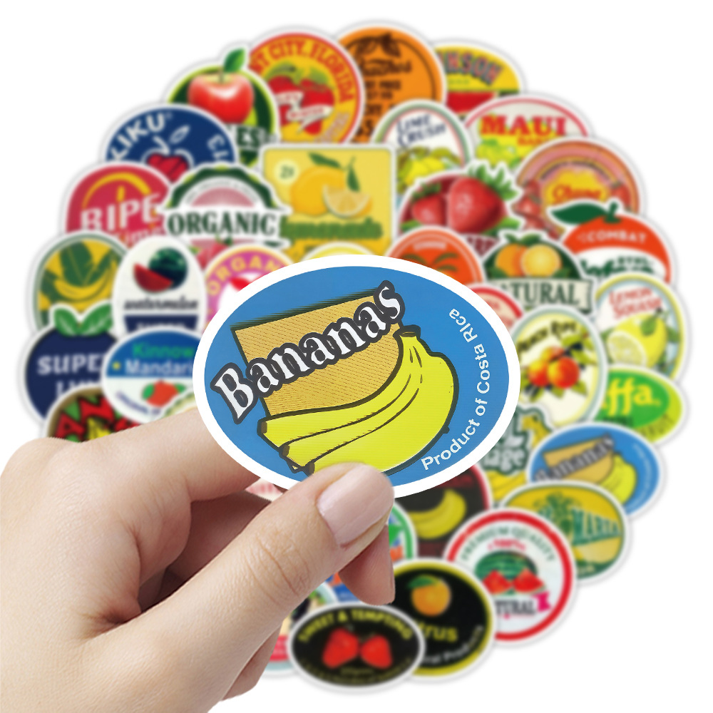 50/100 Pcs Cartoon Fruit & Wor - Edc Carry Pen ulasan dan harga