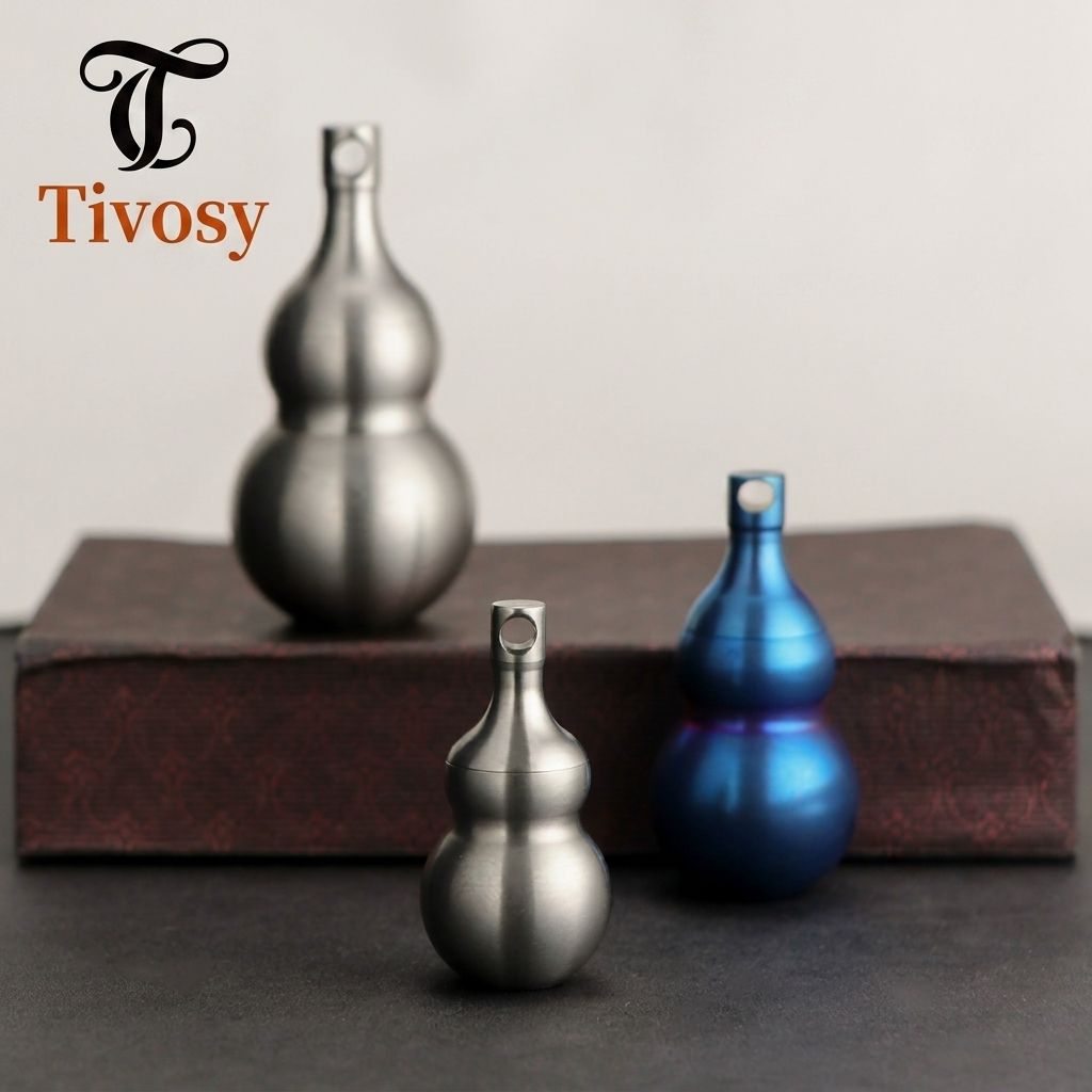 Tivosy Pure Titanium Lucky Gou - Pill Fob Capsule ulasan dan harga