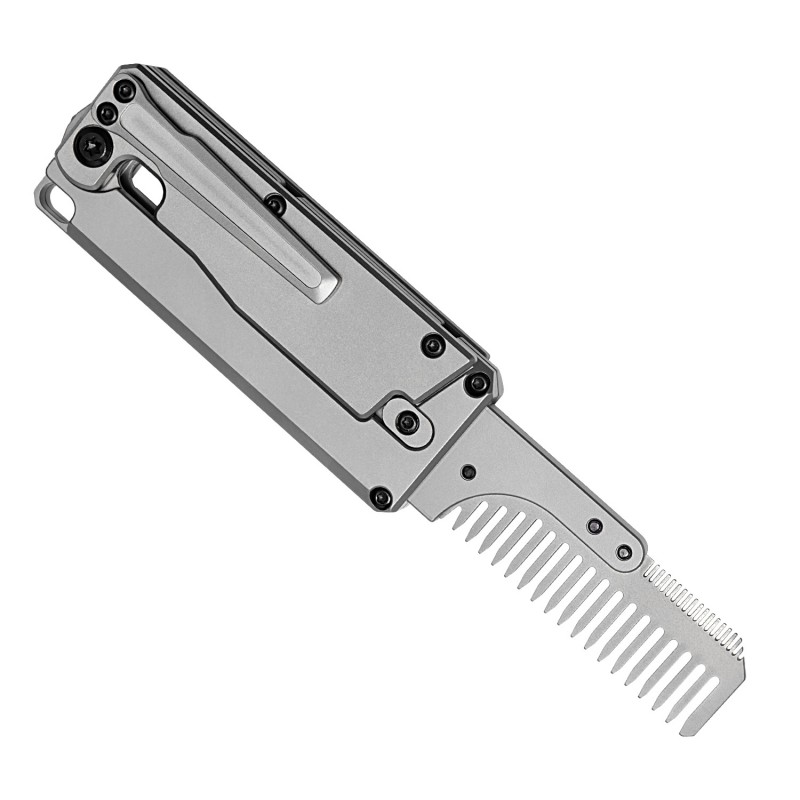Titanium Alloy Folding Comb Re - Comb Pocket Titanium ulasan dan harga