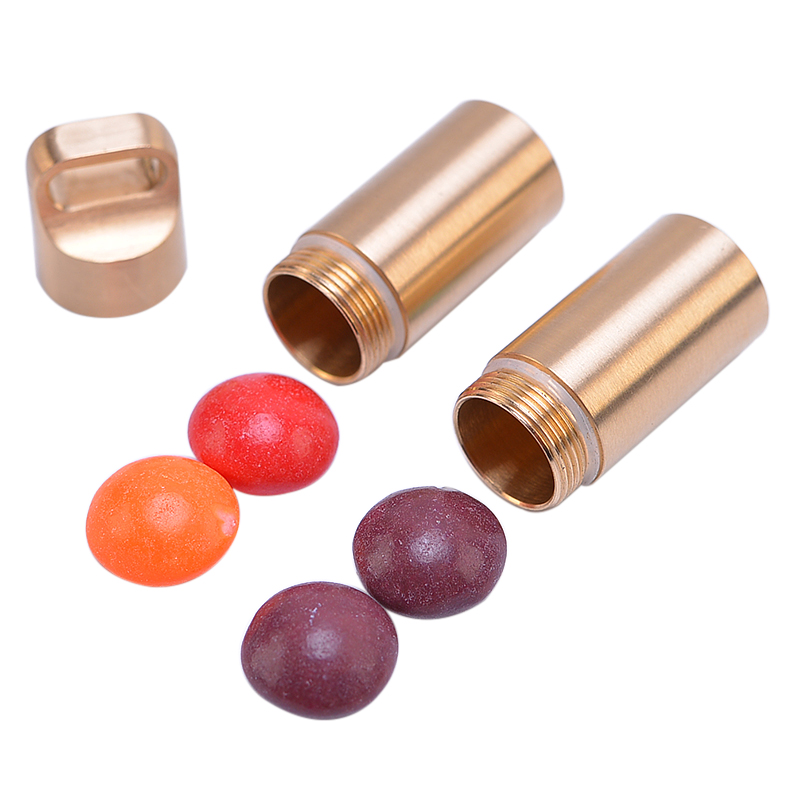 Waterproof Brass Airtight Wate - Pill Fob Capsule ulasan dan harga
