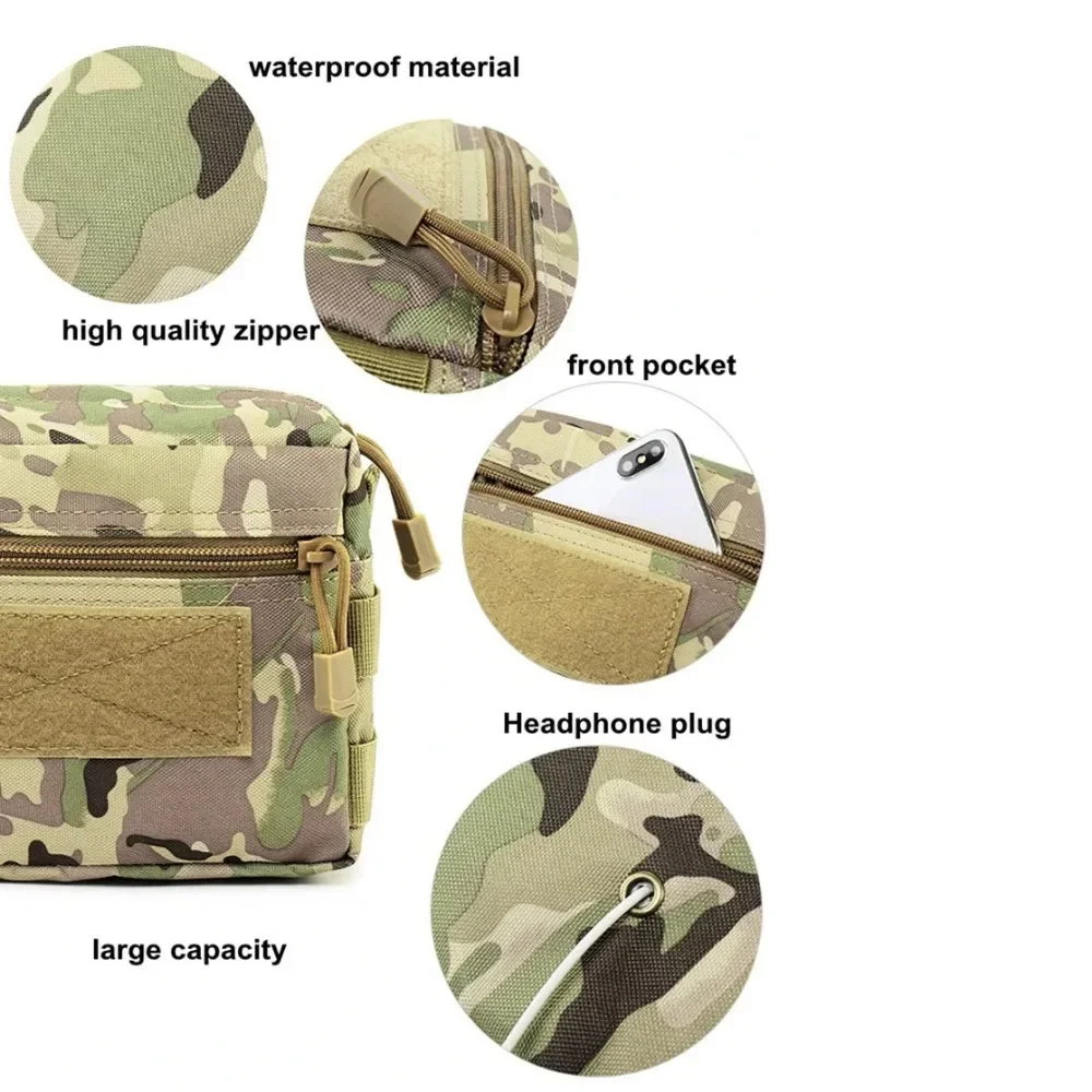 Outdoor Molle Pouches Tactical - Edc Carry Accessories ulasan dan harga