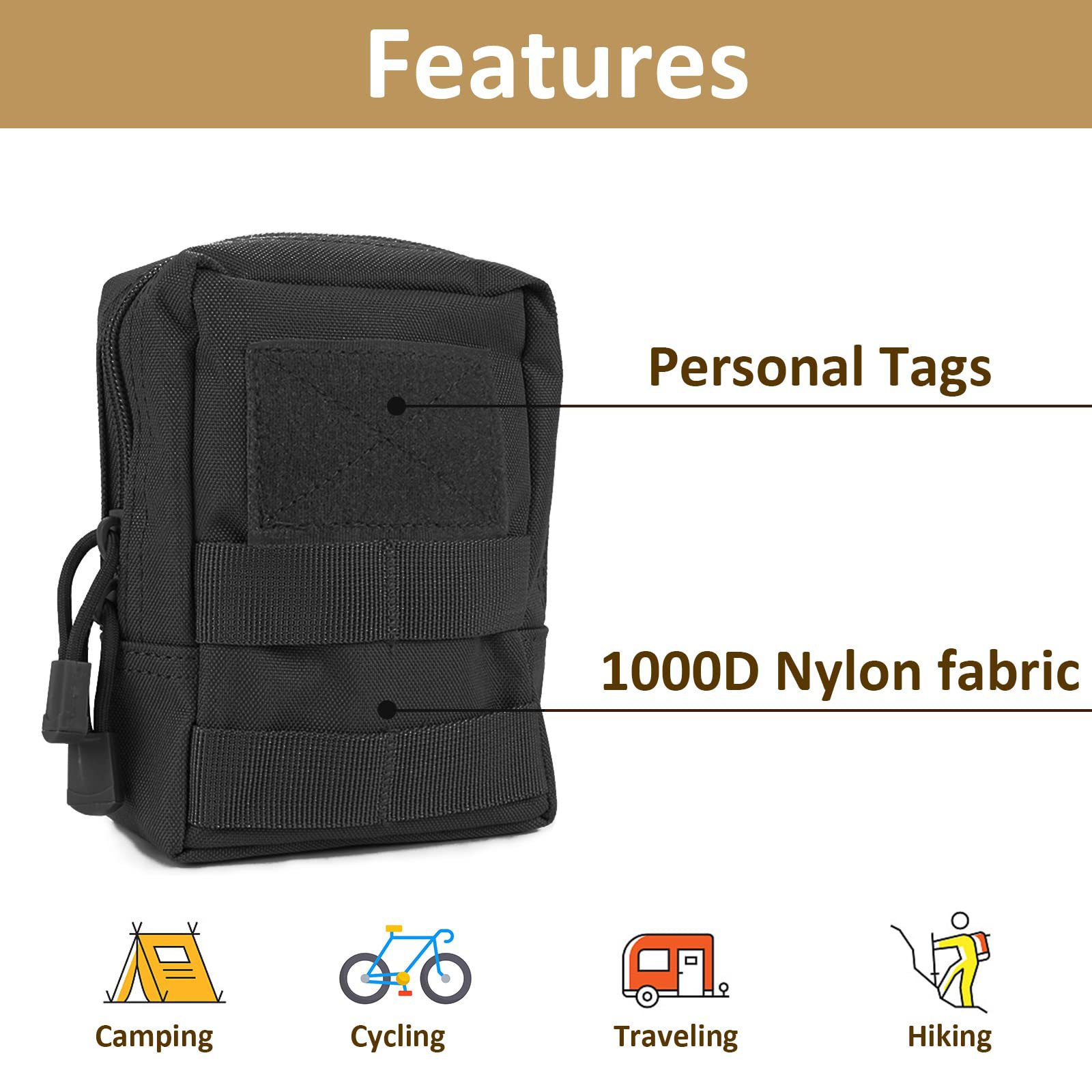 Tactical Molle Medical Accesso - Edc Carry Accessories ulasan dan harga
