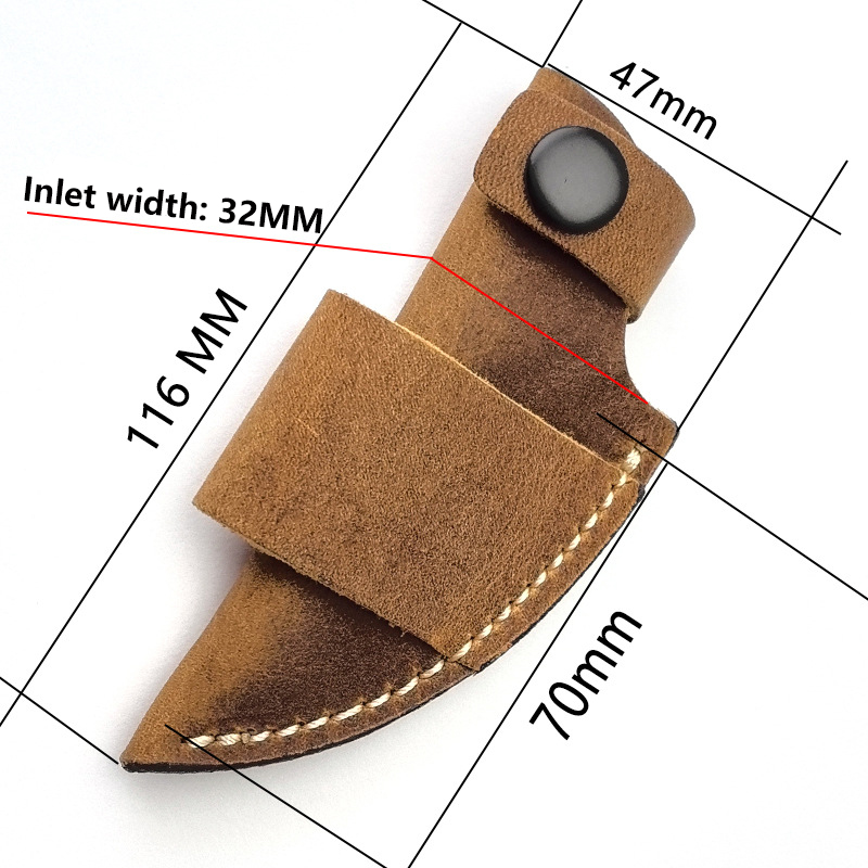 Durable Leather Knife Sheath w - Edc Carry Accessories ulasan dan harga