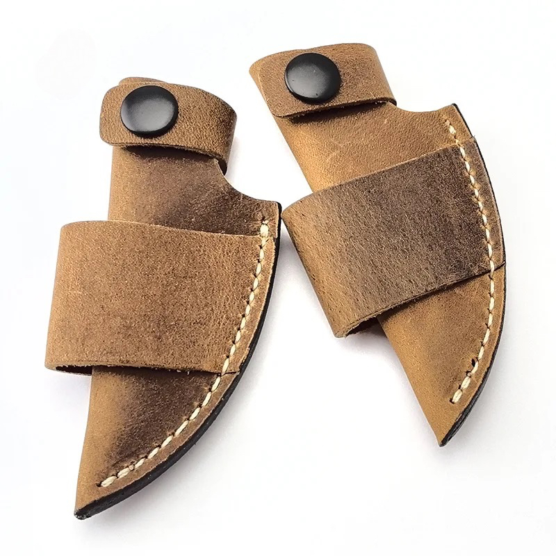 Durable Leather Knife Sheath w - Edc Carry Accessories ulasan dan harga