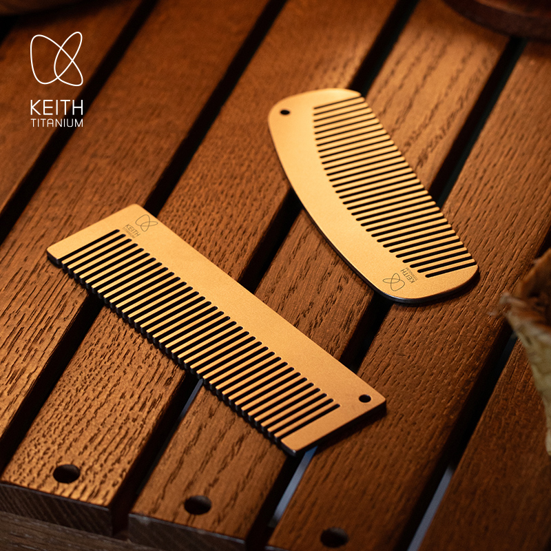 KEITH Titanium Purse Comb for  - Comb Pocket Titanium ulasan dan harga