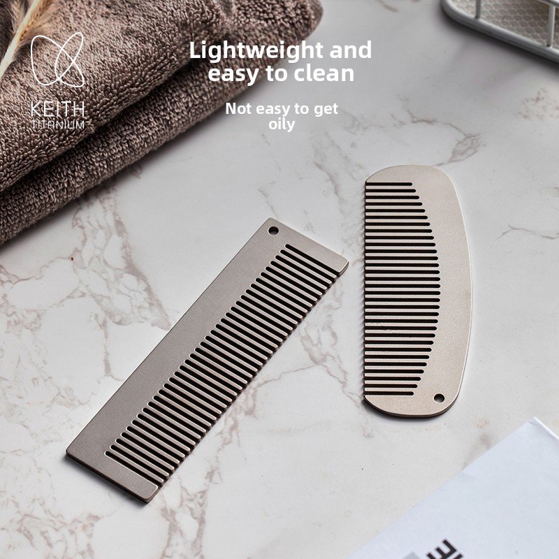 KEITH Titanium Purse Comb for  - Comb Pocket Titanium ulasan dan harga