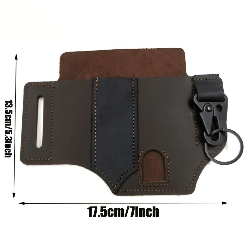 PU Leather EDC Belt Multitool  - Edc Carry Pen ulasan dan harga