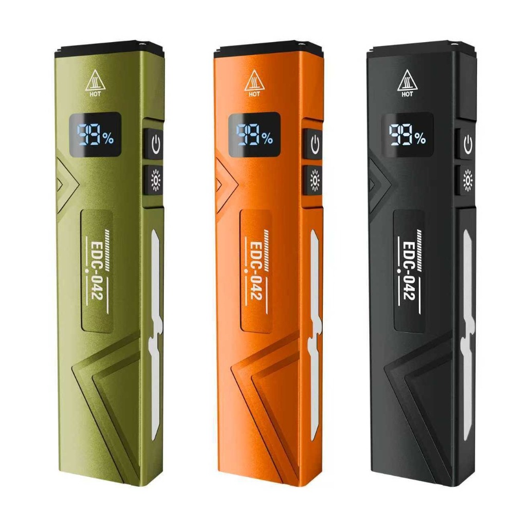 EDC Flashlight Rechargeable UV - Edc Carry Pen ulasan dan harga