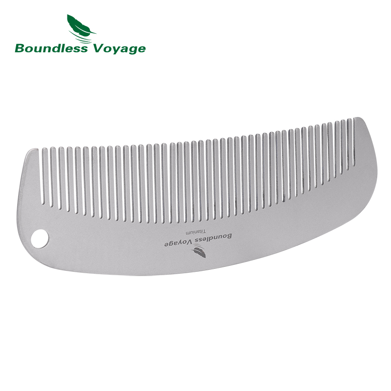 Boundless Voyage Titanium Comb - Comb Pocket Titanium ulasan dan harga