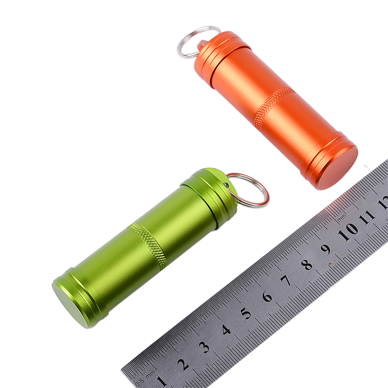 Waterproof Airtight Watertight - Pill Fob Capsule ulasan dan harga
