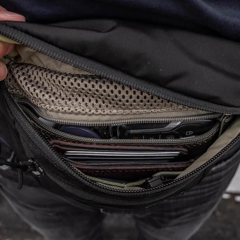 Mens Belt Bag with Adjustable  - Edc Carry Fanny Pack ulasan dan harga