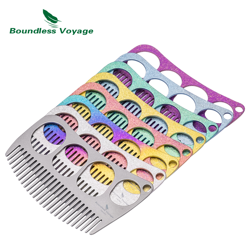 Boundless Voyage Titanium Hand - Comb Pocket Titanium ulasan dan harga