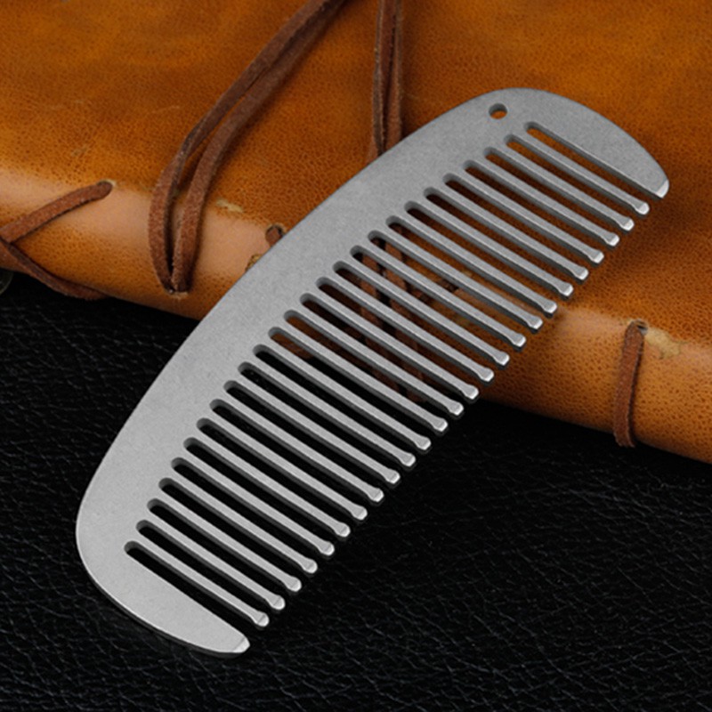 Ultra-light Titanium Alloy Com - Comb Pocket Titanium ulasan dan harga