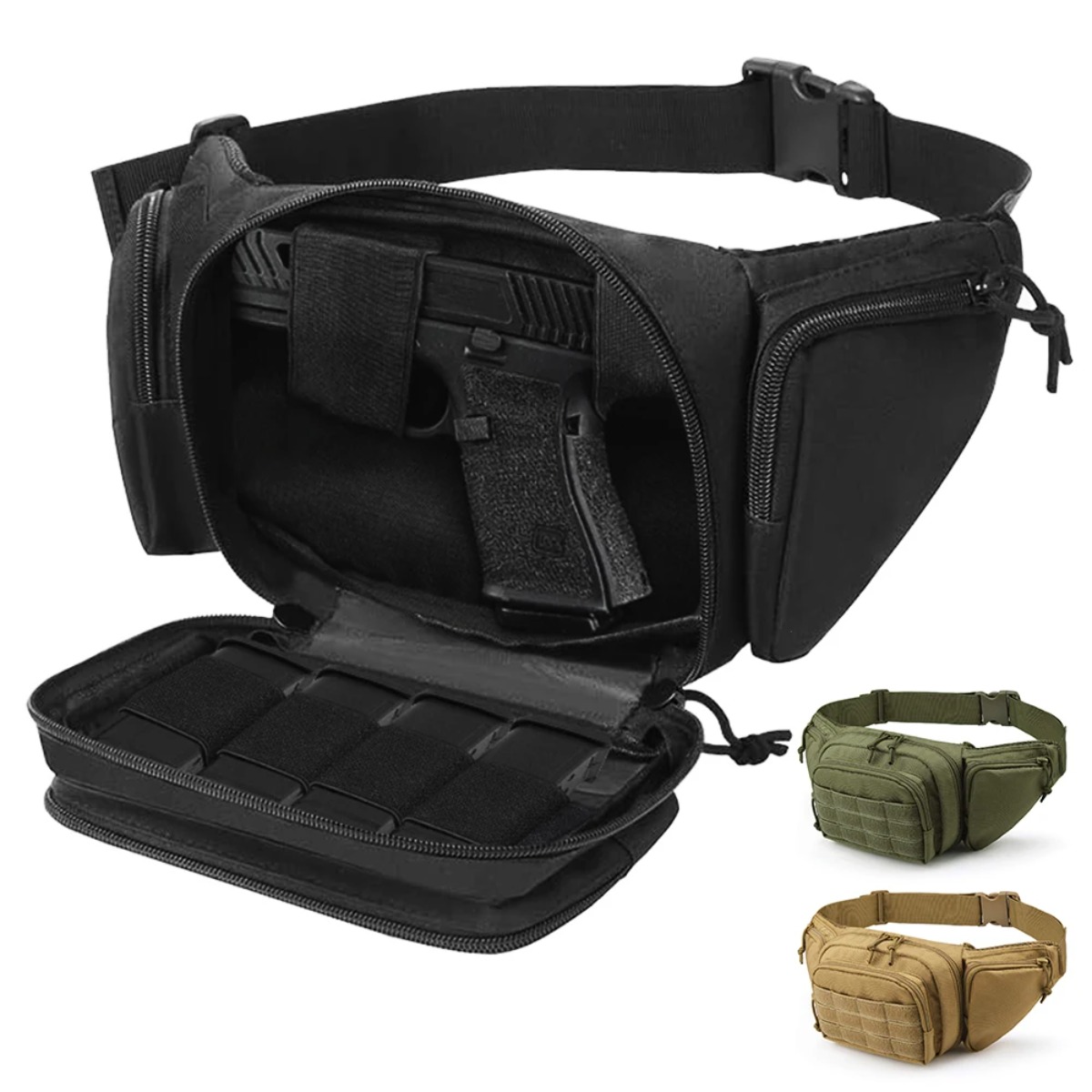 MOLLE Tactical Concealed Carry - Edc Carry Fanny Pack ulasan dan harga