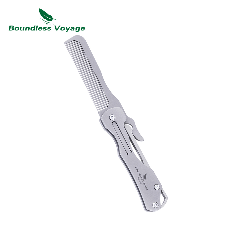 Boundless Voyage Folding Titan - Comb Pocket Titanium ulasan dan harga