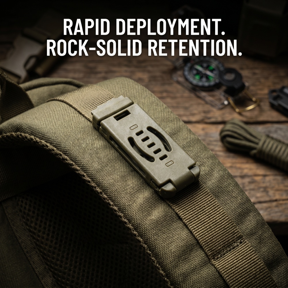 DIY Kydex Holster MOLLE Back C - Edc Carry Accessories ulasan dan harga