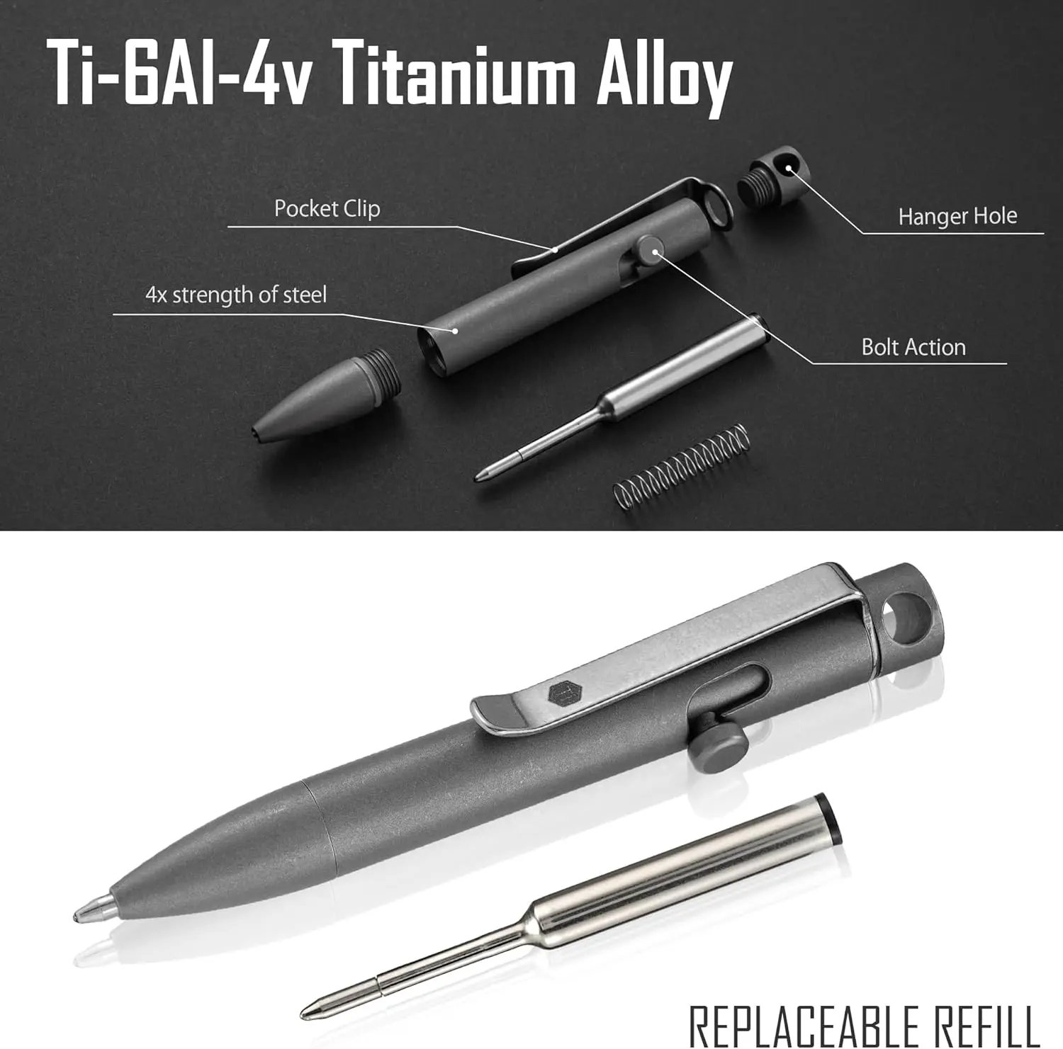KeyUnity KP05SW Bolt Action ED - Edc Carry Pen ulasan dan harga