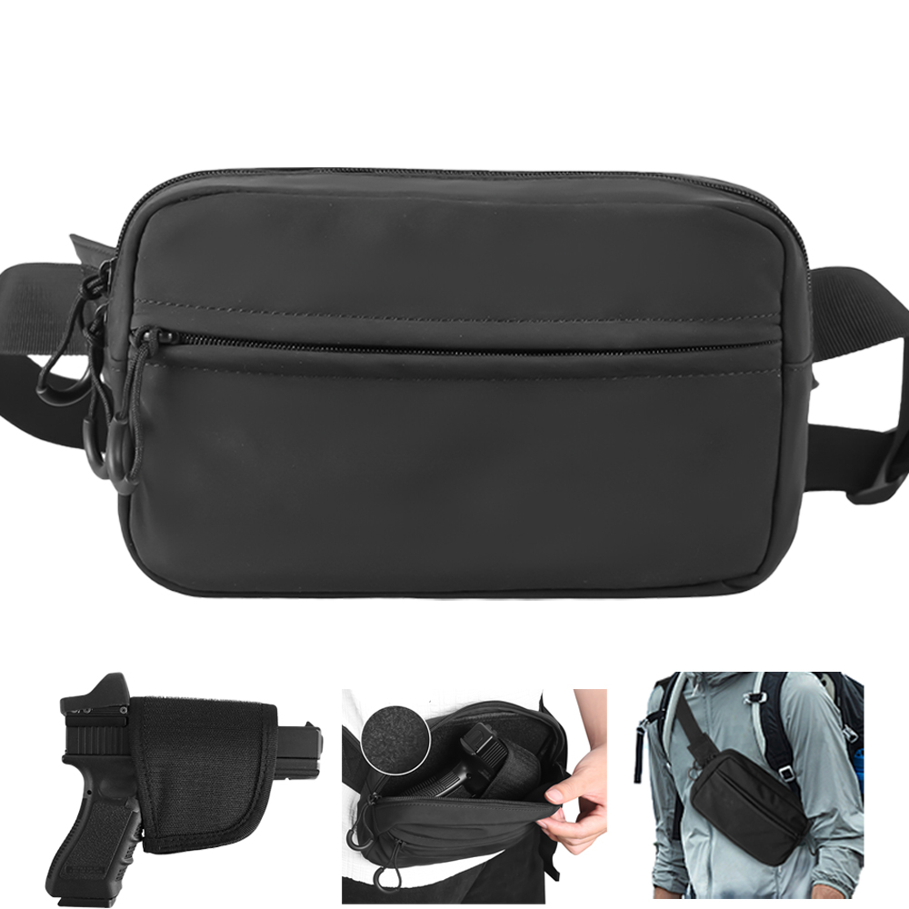 Tactical Crossbody Bag Pistol  - Edc Carry Fanny Pack ulasan dan harga