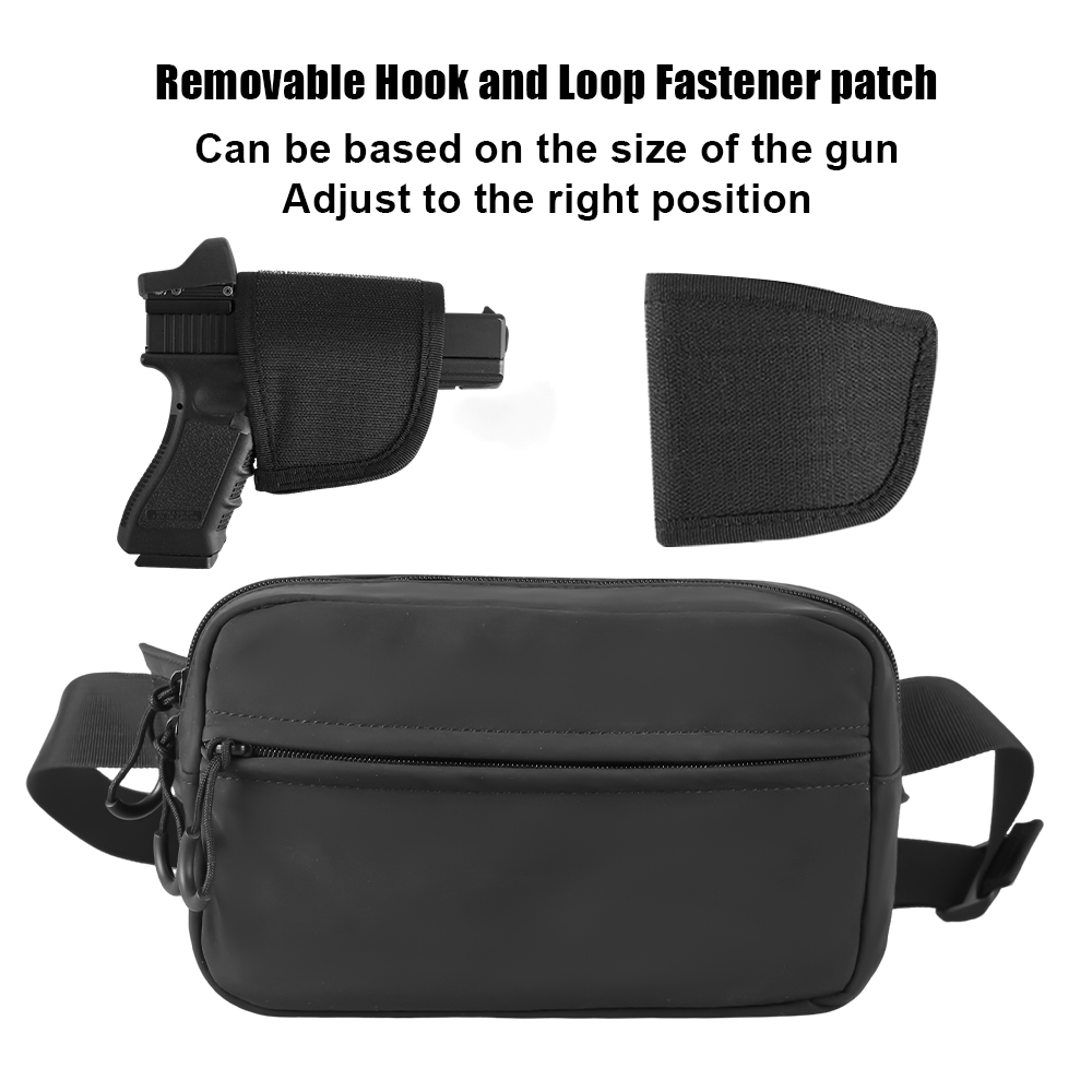 Tactical Crossbody Bag Pistol  - Edc Carry Fanny Pack ulasan dan harga