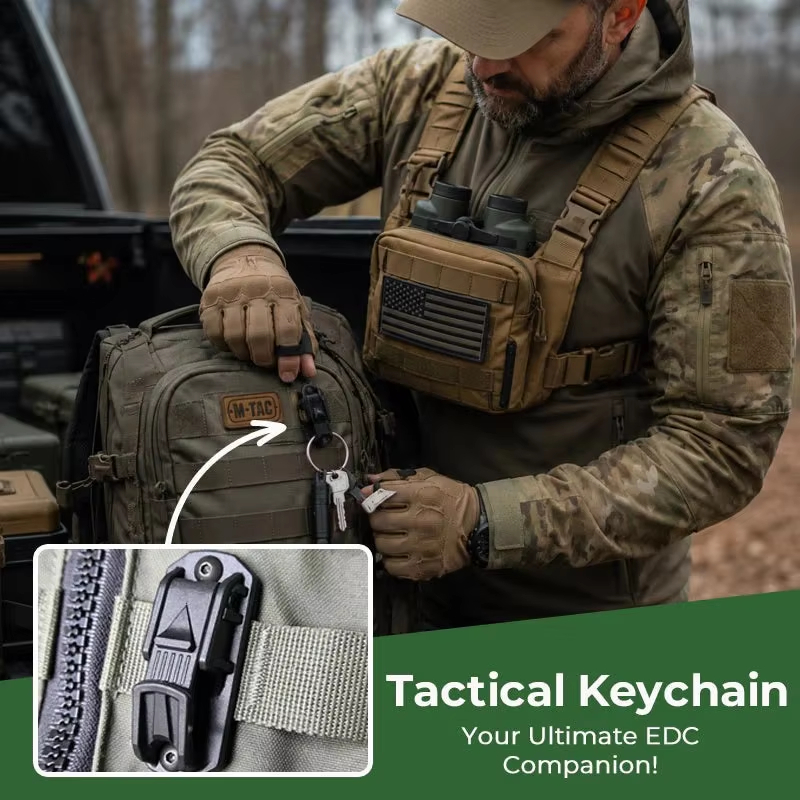 Plastic Tactical Key Ring Clip - Edc Deep Carry ulasan dan harga