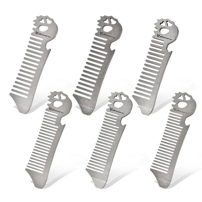 FEGVE Titanium alloy comb with - Comb Pocket Titanium ulasan dan harga