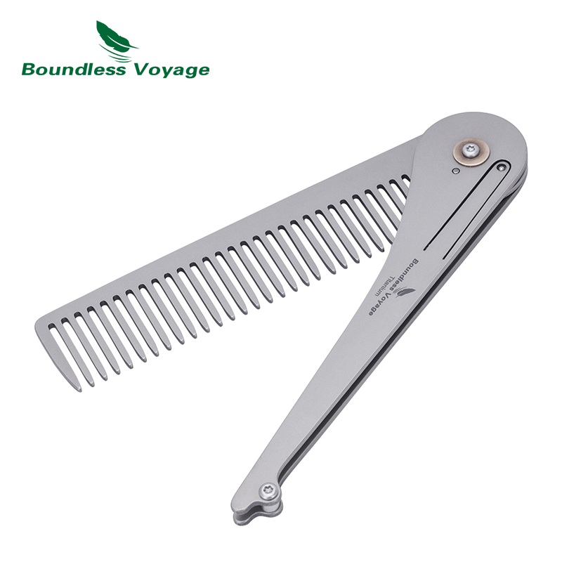 Boundless Voyage Titanium Fold - Comb Pocket Titanium ulasan dan harga