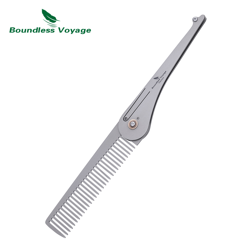 Boundless Voyage Titanium Fold - Comb Pocket Titanium ulasan dan harga