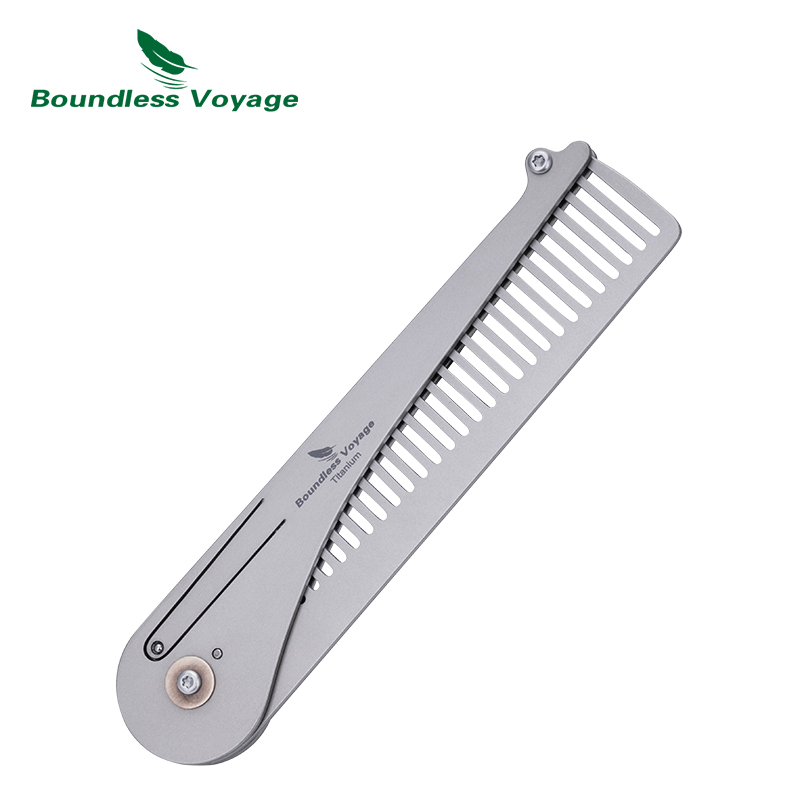 Boundless Voyage Titanium Fold - Comb Pocket Titanium ulasan dan harga