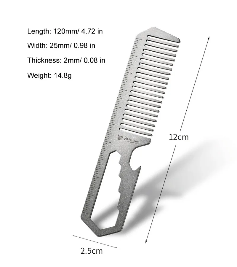 FEGVE Titanium Anti Static Com - Comb Pocket Titanium ulasan dan harga
