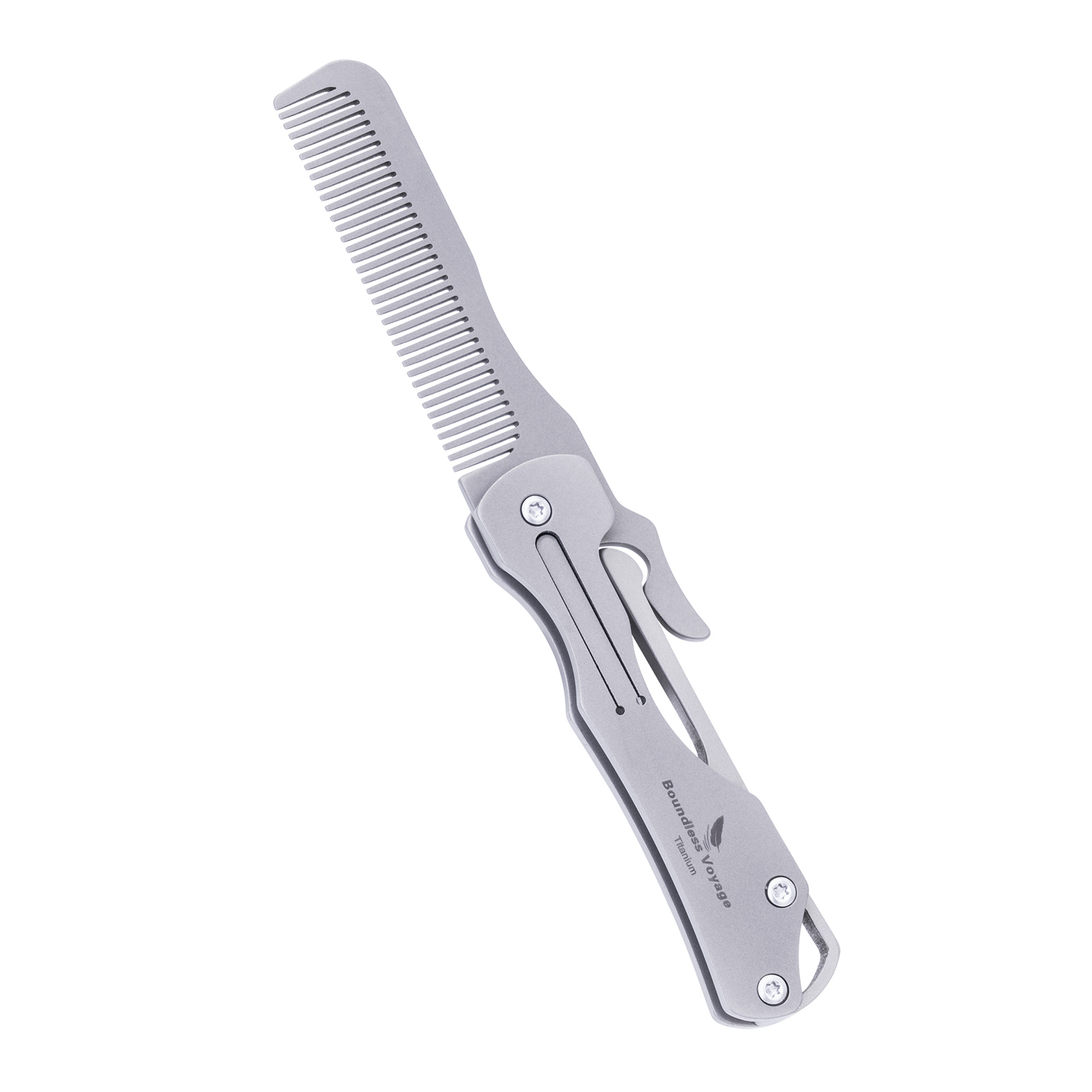 Boundless Voyage Folding Titan - Comb Pocket Titanium ulasan dan harga