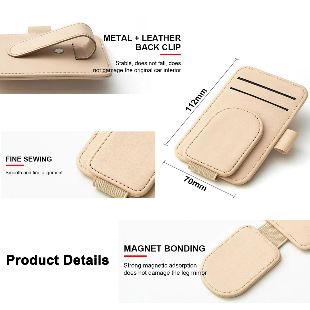 Multifunctional Pu Leather Car - Edc Carry Pen ulasan dan harga