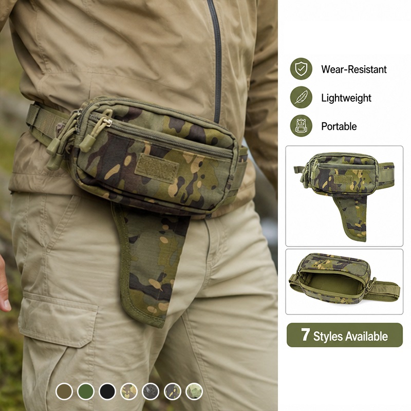 Multifunctional Waist Bag Nylo - Edc Carry Fanny Pack ulasan dan harga
