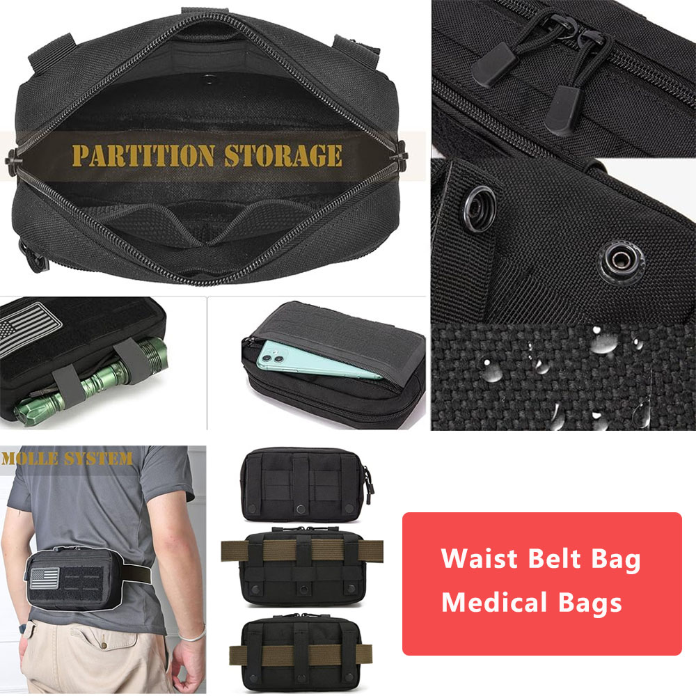 MOLLE Tactical EDC Waist Pouch - Edc Carry Accessories ulasan dan harga