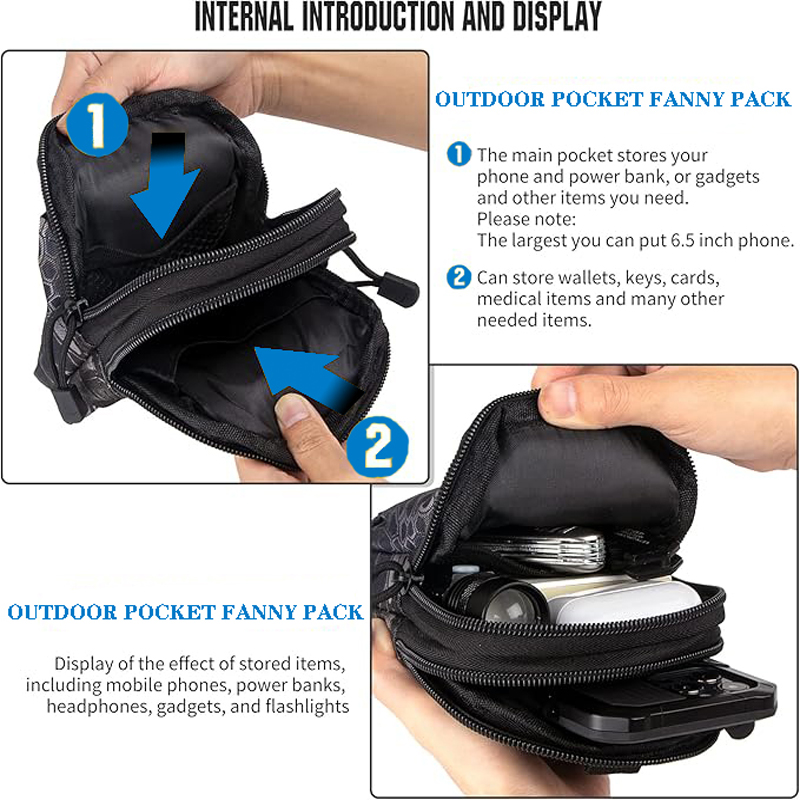 Universal EDC Tactical Molle P - Edc Deep Carry ulasan dan harga