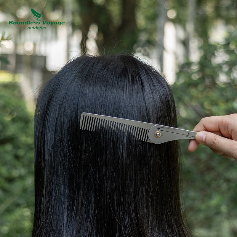 Pure Titanium Anti-Static Fold - Comb Pocket Titanium ulasan dan harga